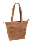 TORBA SHOPPER NA RAMIĘ SKÓRA VINTAGE GREENBURRY 1628-25