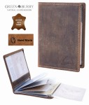 ETUI NA DOKUMENTY KARTY PION SKÓRA VINTAGE GREENBURRY 1794-25
