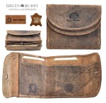 PORTFEL MAŁY DAMSKI SKÓRA VINTAGE GREENBURRY 1798-25