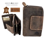 PORTFEL DAMSKI SKÓRA VINTAGE GREENBURRY 1815-25