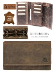 PORTFEL DUŻY DAMSKI SKÓRA VINTAGE GREENBURRY 1817-25
