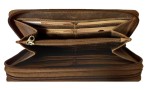 PORTFEL DUŻY DAMSKI NA SUWAK SKÓRA VINTAGE GREENBURRY 1831-25