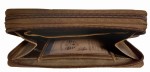 PORTFEL DUŻY DAMSKI NA SUWAK SKÓRA VINTAGE GREENBURRY 1831-25