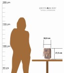 SASZETKA DO PASKA PORTFEL SKÓRA VINTAGE GREENBURRY 326M-25