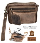 SASZETKA DO RĘKI MĘSKA SKÓRA VINTAGE GREENBURRY 1732-25