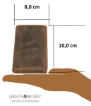 PORTFEL MINI PION SKÓRA VINTAGE GREENBURRY 1813-25