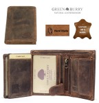 PORTFEL MINI PION SKÓRA VINTAGE GREENBURRY 1813-25