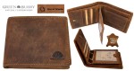 PORTFEL MĘSKI KLASYCZNY POZIOM SKÓRA VINTAGE GREENBURRY 1672-25