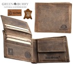 PORTFEL MĘSKI KLASYCZNY POZIOM SKÓRA VINTAGE GREENBURRY 1676-25