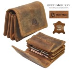 PORTFEL MINI SKÓRA VINTAGE GREENBURRY 1680-25