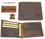 PORTFEL MĘSKI KLASYCZNY POZIOM SKÓRA VINTAGE GREENBURRY 1705A-25