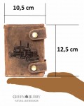 PORTFEL Z ŁAŃCUCHEM PION Z WIZERUNKIEM CIĘŻARÓWKI SKÓRA VINTAGE GREENBURRY 1796A-TRUCK-25