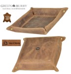 PODSTAWKA NA DROBIAZGI KLUCZE TELEFON SKÓRA VINTAGE GREENBURRY XX1-Big-25