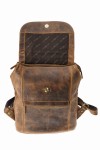 PLECAK Z KLAPĄ MIEJSCEM NA TABLET SKÓRA VINTAGE GREENBURRY 1544-25