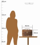 TORBA BIGLOWA LEKARSKA SKÓRA VINTAGE GREENBURRY 1584-25