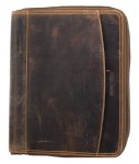 TECZKA AKTÓWKA ORGANIZER NA DOKUMENTY TABLET SKÓRA VINTAGE GREENBURRY 1721B-25