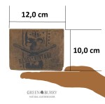 PORTFEL Z ŁAŃCUCHEM POZIOM SKÓRA VINTAGE GREENBURRY REBEL SKULL 1796-SK-25 CZASZKA