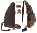 SASZETKA CROSSBAG PLECAK NA JEDNO RAMIĘ SKÓRA VINTAGE GREENBURRY 1559-25