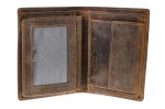 PORTFEL Z WYJMOWANĄ WKŁADKĄ PION SKÓRA VINTAGE GREENBURRY 1701-M--25
