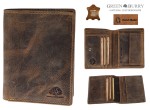 PORTFEL Z WYJMOWANĄ WKŁADKĄ PION SKÓRA VINTAGE GREENBURRY 1701-M--25