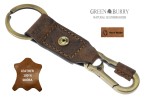 BRELOK SMYCZKA NA KLUCZE KARABIŃCZYK SKÓRA VINTAGE GREENBURRY 1568-25