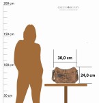 TOREBKA HOBO PRZEWIESZKA NA RAMIĘ SKÓRA VINTAGE GREENBURRY 1534-25
