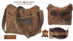 TOREBKA HOBO PRZEWIESZKA NA RAMIĘ SKÓRA VINTAGE GREENBURRY 1534-25