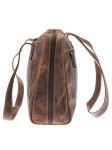 TORBA SHOPPER NA RAMIĘ SKÓRA VINTAGE GREENBURRY 1535-25