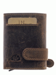 PORTFEL NA ZATRZASK ETUI SLIDER NA KARTY SKÓRA VINTAGE GREENBURRY 1687-25 RFID