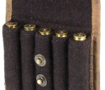 SASZETKA DO PASKA ŁADOWNICA NA NABOJE DLA MYŚLIWYCH SKÓRA VINTAGE GREENBURRY 1807-25