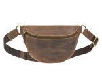 SASZETKA NERKA BIODROWA CROSS Z PASKIEM SKÓRA VINTAGE GREENBURRY 1743D-25