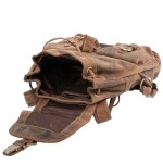 PLECAK DUŻY FORMAT A4 SKÓRA VINTAGE GREENBURRY 1711-25