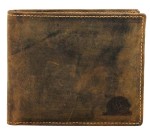 PORTFEL MĘSKI Z WYJMOWANĄ WKŁADKĄ POZIOM SKÓRA VINTAGE GREENBURRY 1702-25