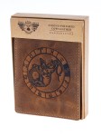PORTFEL ZODIAK KOZIOROŻEC SKÓRA VINTAGE GREENBURRY 1705-STEINBOCK-25 CAPRICORN
