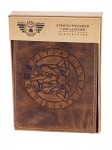 PORTFEL ZODIAK BLIŹNIĘTA SKÓRA VINTAGE GREENBURRY 1705-ZWILLINGE-25 GEMINI