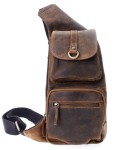 SASZETKA CROSSBAG PLECAK NA JEDNO RAMIĘ SKÓRA VINTAGE GREENBURRY 1612-25