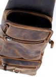 SASZETKA CROSSBAG PLECAK NA JEDNO RAMIĘ SKÓRA VINTAGE GREENBURRY 1613-25