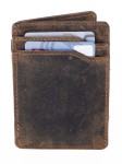 PORTFEL MAGICZNY ETUI NA KARTY SKÓRA VINTAGE GREENBURRY 1608-25