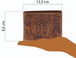PORTFEL ZODIAK BLIŹNIĘTA SKÓRA VINTAGE GREENBURRY 1705-ZWILLINGE-25 GEMINI