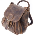 PLECAK MAŁY SKÓRA VINTAGE GREENBURRY 1605-25