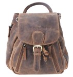 PLECAK MAŁY SKÓRA VINTAGE GREENBURRY 1605-25