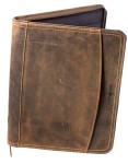 TECZKA AKTÓWKA ORGANIZER FORMAT A4 NA DOKUMENTY SKÓRA VINTAGE GREENBURRY 1721-25