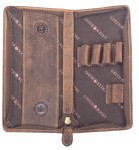 PIÓRNIK ETUI NA DŁUGOPISY NA SUWAK SKÓRA VINTAGE GREENBURRY 1648-25