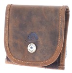 SASZETKA DO PASKA ŁADOWNICA NA NABOJE DLA MYŚLIWYCH SKÓRA VINTAGE GREENBURRY 1807-25