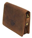 PORTFEL MINI NA SUWAK POZIOM SKÓRA VINTAGE GREENBURRY 1683-25