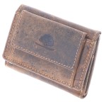 PORTFEL MINI  NA KARTY BANKNOTY DROBNE SKÓRA VINTAGE GREENBURRY 1793A-25