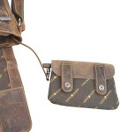 TORBA NA RAMIĘ MIEJSKA FORMAT A5 Z ODPINANĄ SASZETKĄ SKÓRA GREENBURRY 1912M-25