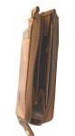 PORTFEL MINI NA SUWAK ETUI NA KARTY PION SKÓRA VINTAGE GREENBURRY 1685-25 RFID