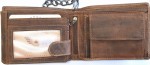PORTFELZ ŁAŃCUCHEM POZIOM SKÓRA VINTAGE GREENBURRY 1796-S-25
