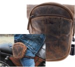 SAKWA NA UDO SASZETKA SKÓRA VINTAGE GREENBURRY 1585-25 BIKER